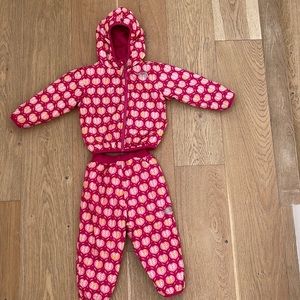 North Face reversible snow jacket & pants bundle 18-24 months